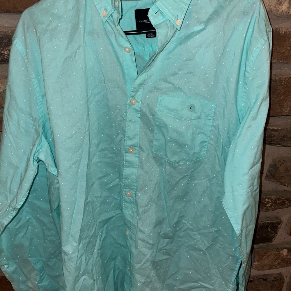 Brand new American Eagle long sleeves collared button down shirt